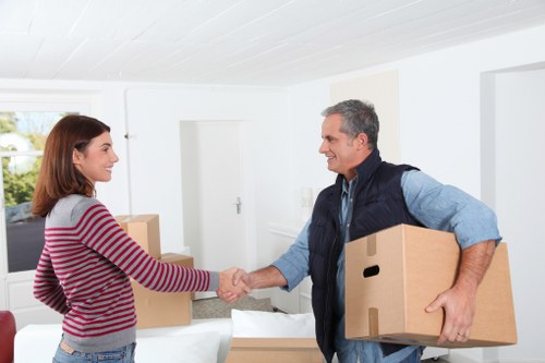 Furniture and appliance relocation for flat removals in Noakhill