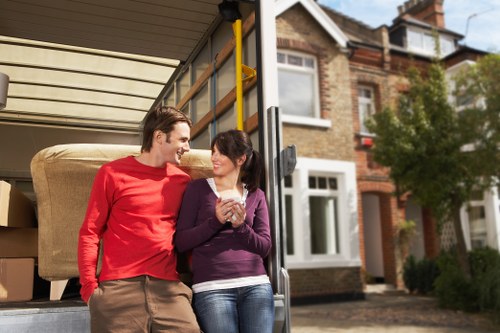 Compact moving service loading items in Noakhill